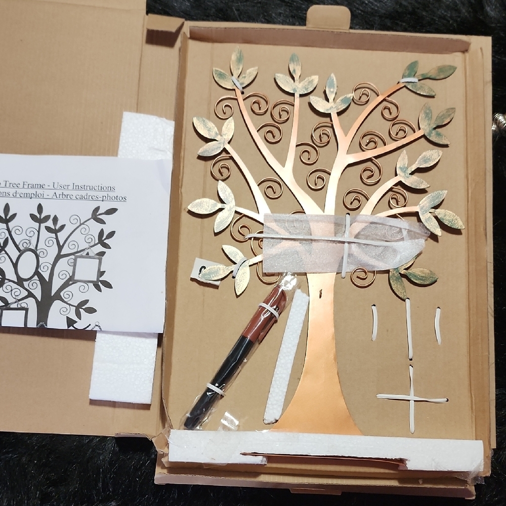 Avon Metal Tree Frame with Photo Holders. Plus A Extra Metal Tree - Not Parts!!!